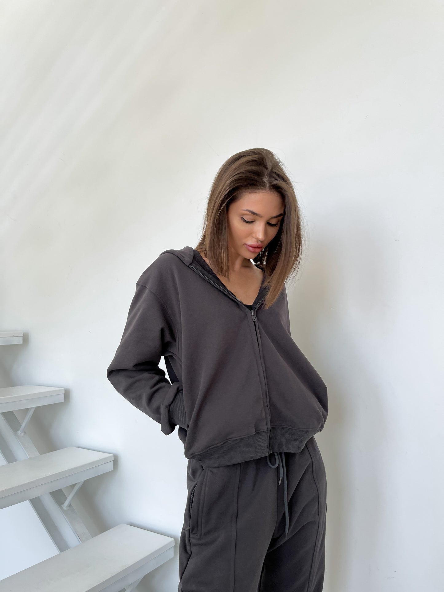 Bluza MS ZIP Dim Grey