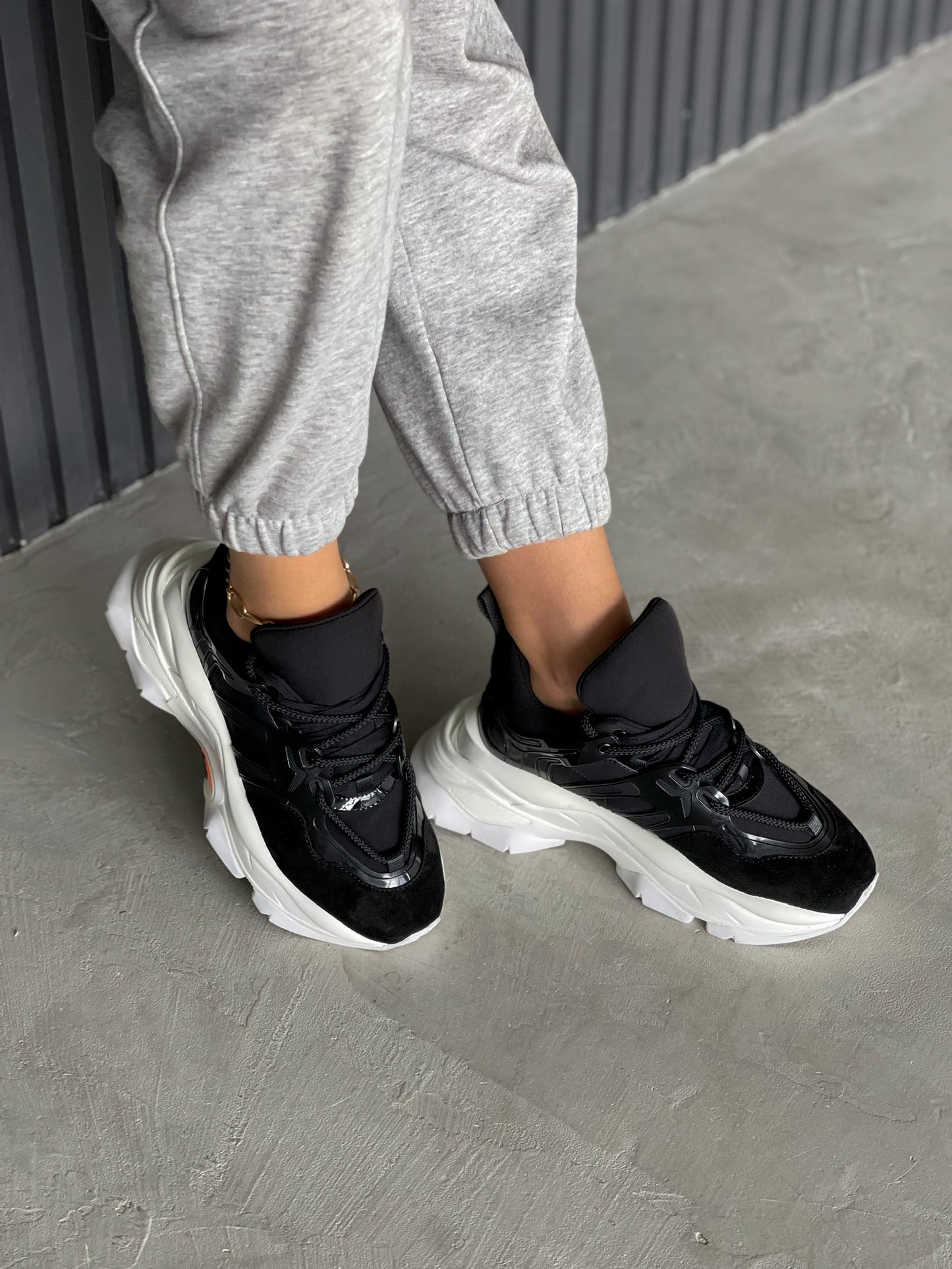 Sneakers MS Platform Black