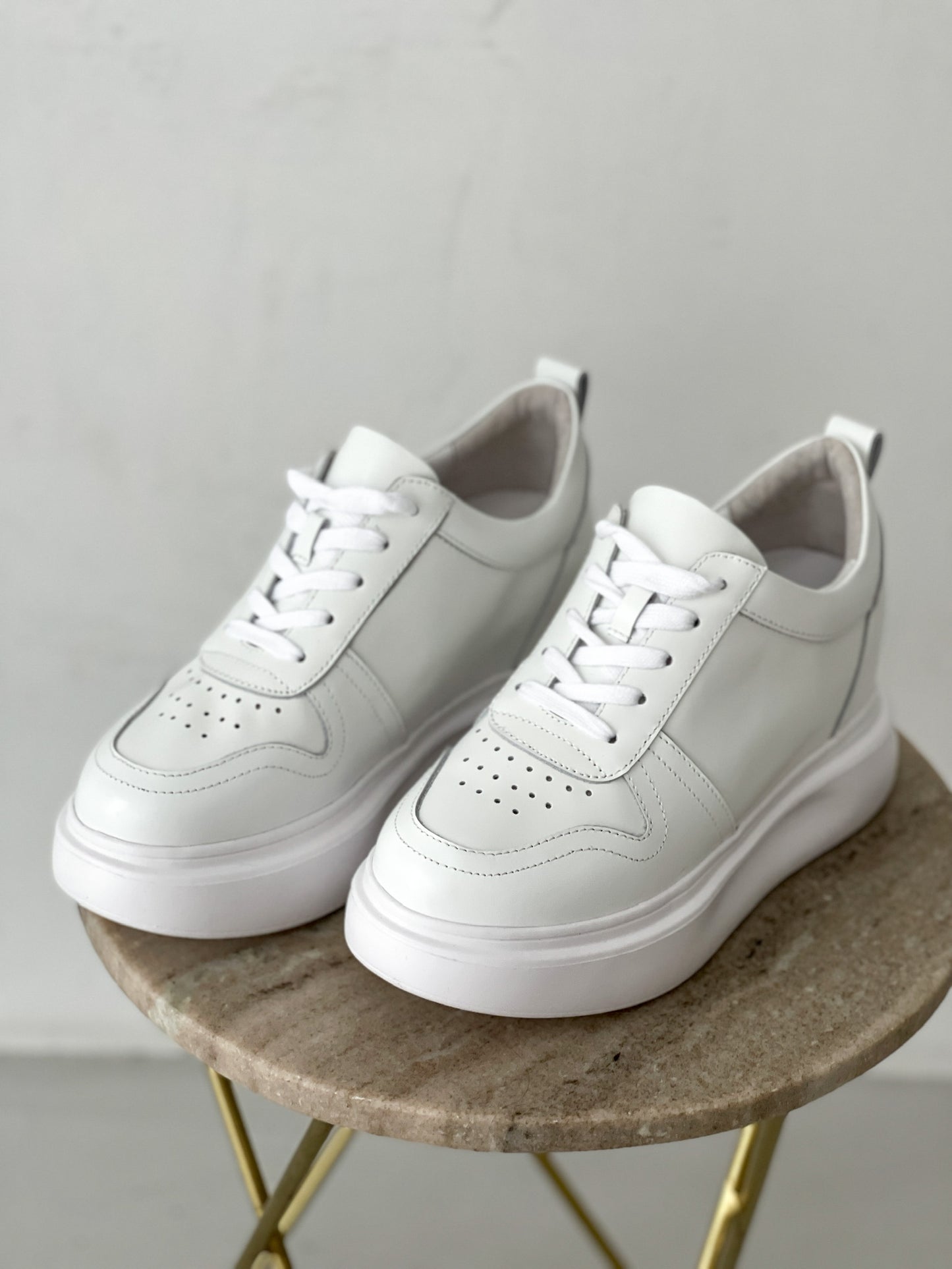 Sneakers MS Classic White Lacquered