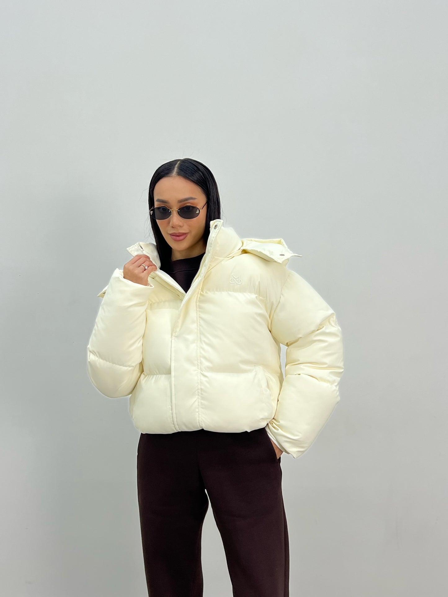 Hooded jacket MS Milk