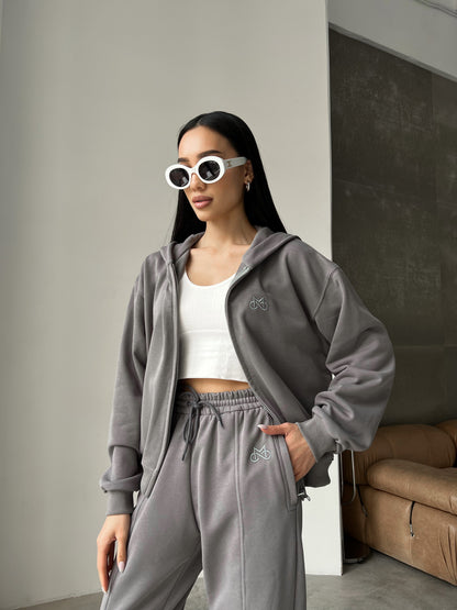 Кофта MS ZIP Light Grey